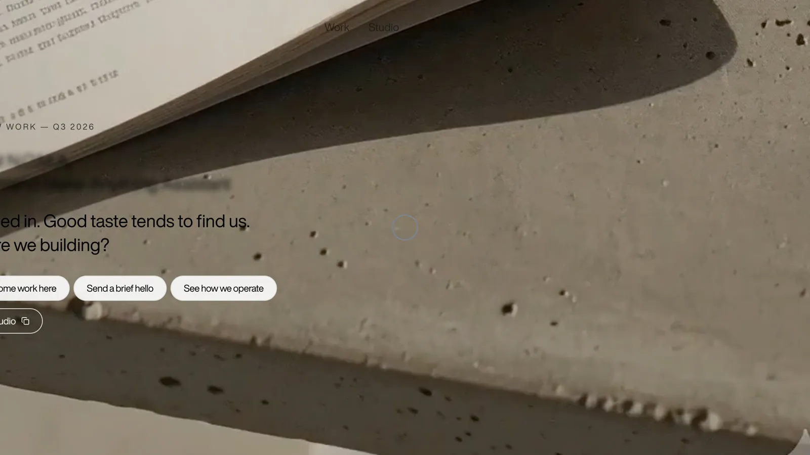Noma — Creative design studio