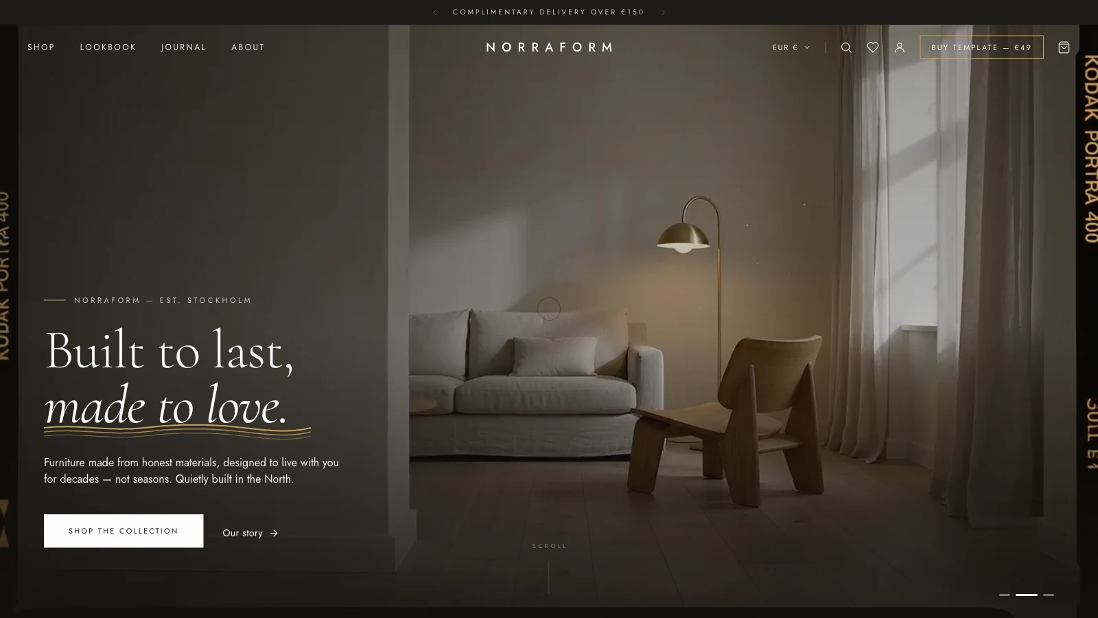 Norraform — Scandinavian furniture store