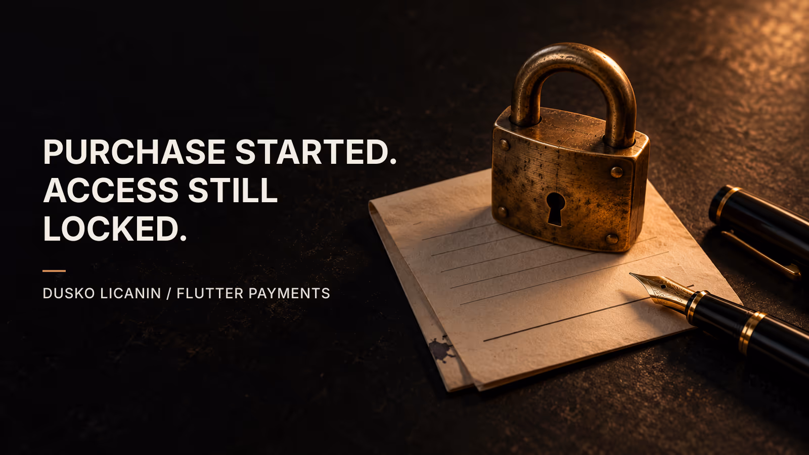 Handle Pending and Cancelled Flutter Purchases Handle Pending and Cancelled Flutter Purchases